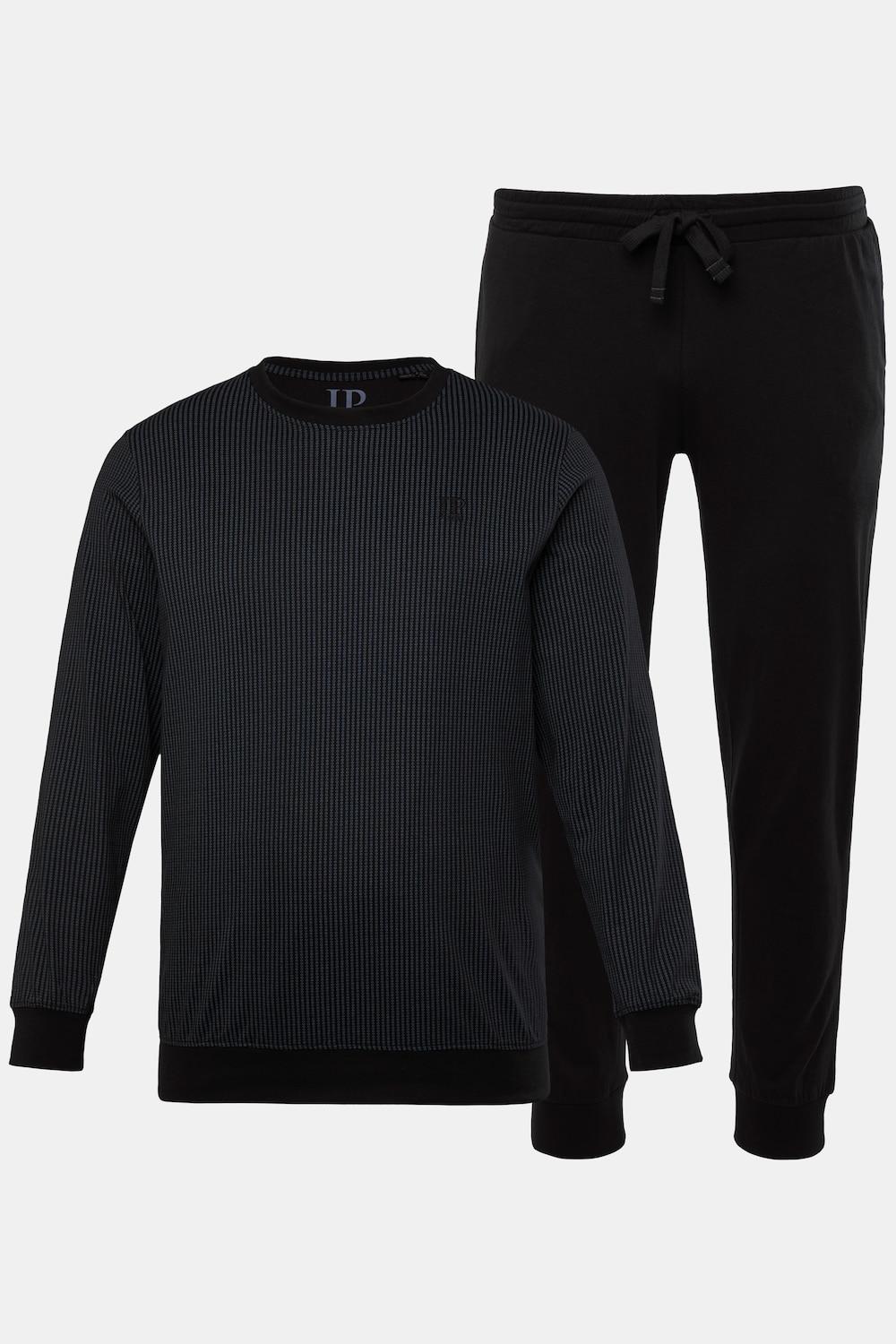JP 1880 pyjama, loungewear, Buik-Fit, shirt met lange mouwen, tot 8XL