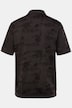 Polo JP 1880 ventre confort. Manches courtes. Tissu piqué, imprimé all-over - du XXL jusqu'au 8 XL