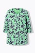 T-shirt, print, A-linje, V-udskæring, 3/4-ærmer