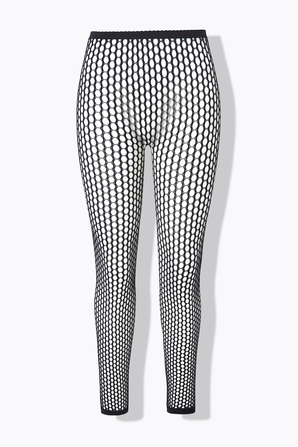 Stora storlekar Strumpf-Leggings, Dam, svart, storlek: 46/48, Syntetfibrer, Ulla Popken