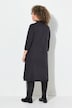 Strickkleid, A-Linie, Stehkragen, 3/4-Arm