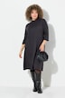 Strickkleid, A-Linie, Stehkragen, 3/4-Arm