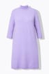Knit Turtleneck A-Line Dress