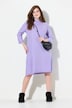 Knit Turtleneck A-Line Dress