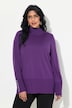Pullover, Woll-Seidenmischung, Stehkragen, Zierperlen