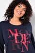T-shirt col rond et manches 3/4, message MODERN sur la poitrine, collection Classic