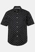 Chemise de ville JP 1880 collection Business, imprimé minimaliste, manches courtes et col Kent, coupe Modern Fit - jusqu'au 8 XL