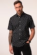 Chemise de ville JP 1880 collection Business, imprimé minimaliste, manches courtes et col Kent, coupe Modern Fit - jusqu'au 8 XL
