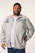 Men+ Sweatjacke, Stehkragen, bis 8 XL
