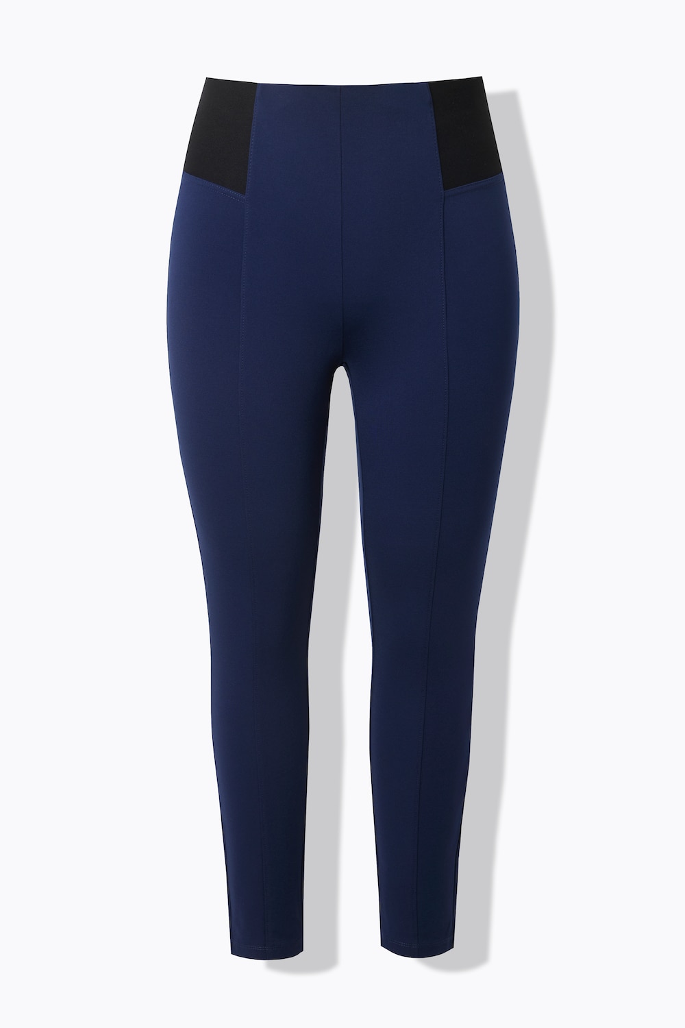 Stora storlekar Shapewear-leggings, Dam, blå, storlek: 48, Viskos/Syntetfibrer, Mia Moda