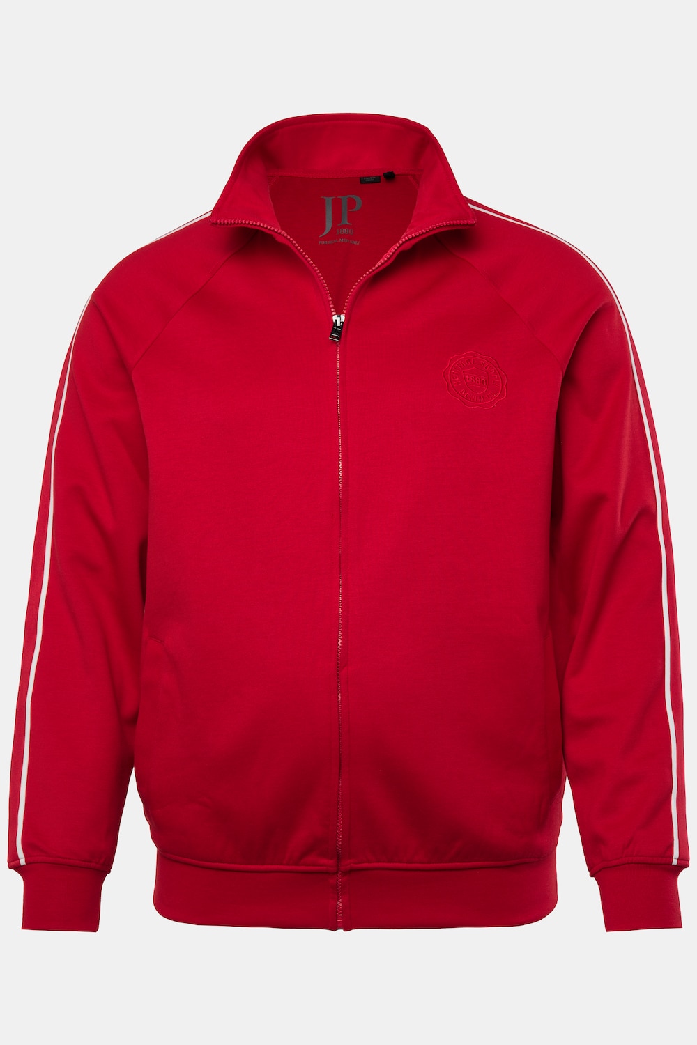 Große Größen Sweatjacke, Herren, rot, Größe: XL, Polyester/Viskose, JP1880