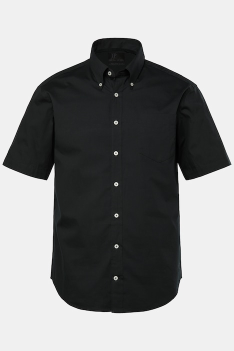 Chemise JP 1880, manches courtes et col à pointes boutonnées, coupe Modern Fit - jusqu'au 8 XL