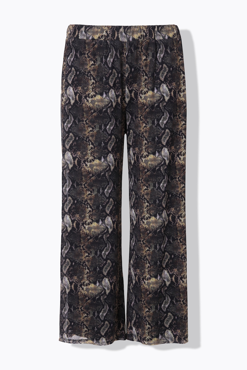 Stora storlekar Byxa, Dam, grön, storlek: 58, Viskos/Polyester/Elastan, Mia Moda