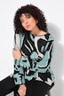 Pullover, Oversized, U-Boot-Ausschnitt, Langarm