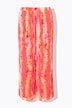 Pantaloni di chiffon a doppio strato con taglio della gamba ampio e cintura elastica