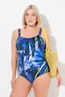 Maillot de bain avec bonnets souples, quadruple bretelle et décolleté rond, matière recyclée