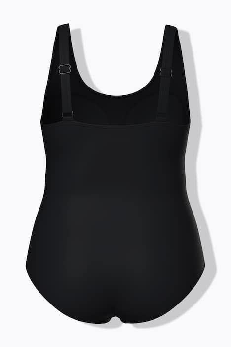 Badpak, plooitjes, zachte cups, verstelbare schouderbandjes, gerecyceld