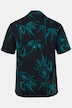 Chemise en jersey JP 1880 FLEXNAMIC®, manches courtes, col cubain et imprimé all-over, coupe Cuba-Fit - jusqu'au 8 XL
