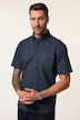 Chemise JP 1880 imprimé all-over, manches courtes et col à pointes boutonnées, coupe Modern Fit - jusqu'au 8 XL
