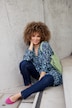 Leder-Ballerinas, Cut-Out, Weite H