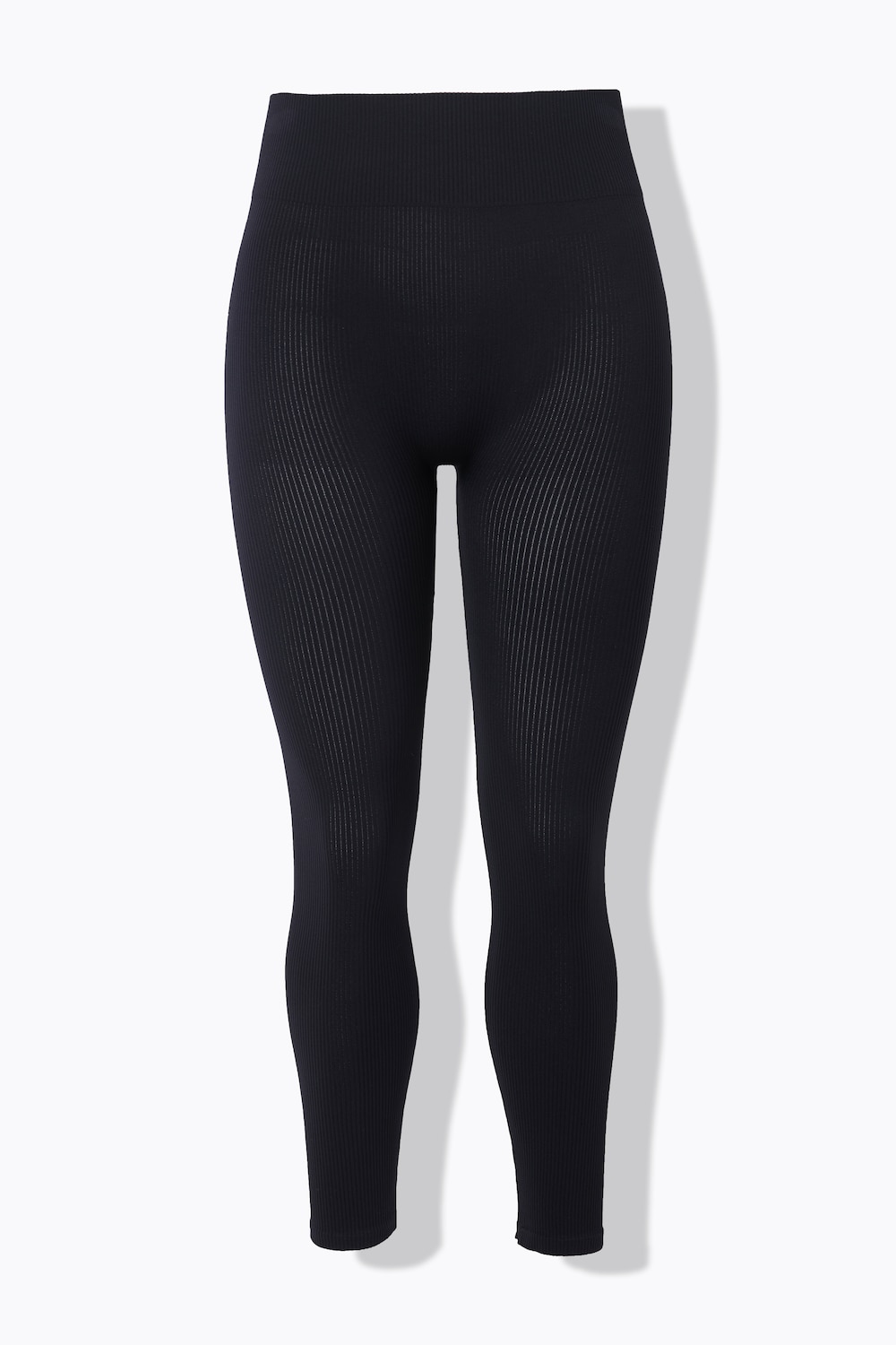 Stora storlekar Leggings, Dam, svart, storlek: 46/48, Syntetfibrer, Ulla Popken