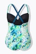 Tropical Print One Piece Swimsuit