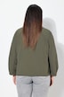 Jakke, store lommer, blouson-fit, elastisk kant