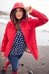 HYPRAR Softshell-Longjacke, wasserdicht, A-Linie, Kapuze