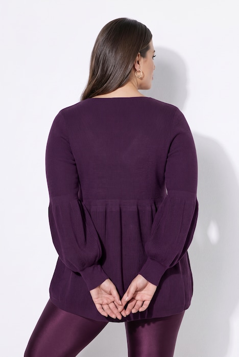 Pullover, KaschmirFeel, breites Schößchen