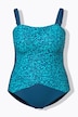 Maillot de bain à bonnets souples, motif cachemire, bretelles amovibles, matière recyclée