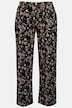 Pyjamas, trykket, rund hals, halvermer