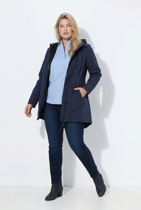 Hyprar Soft Shell Water Repellent Hooded Jacket