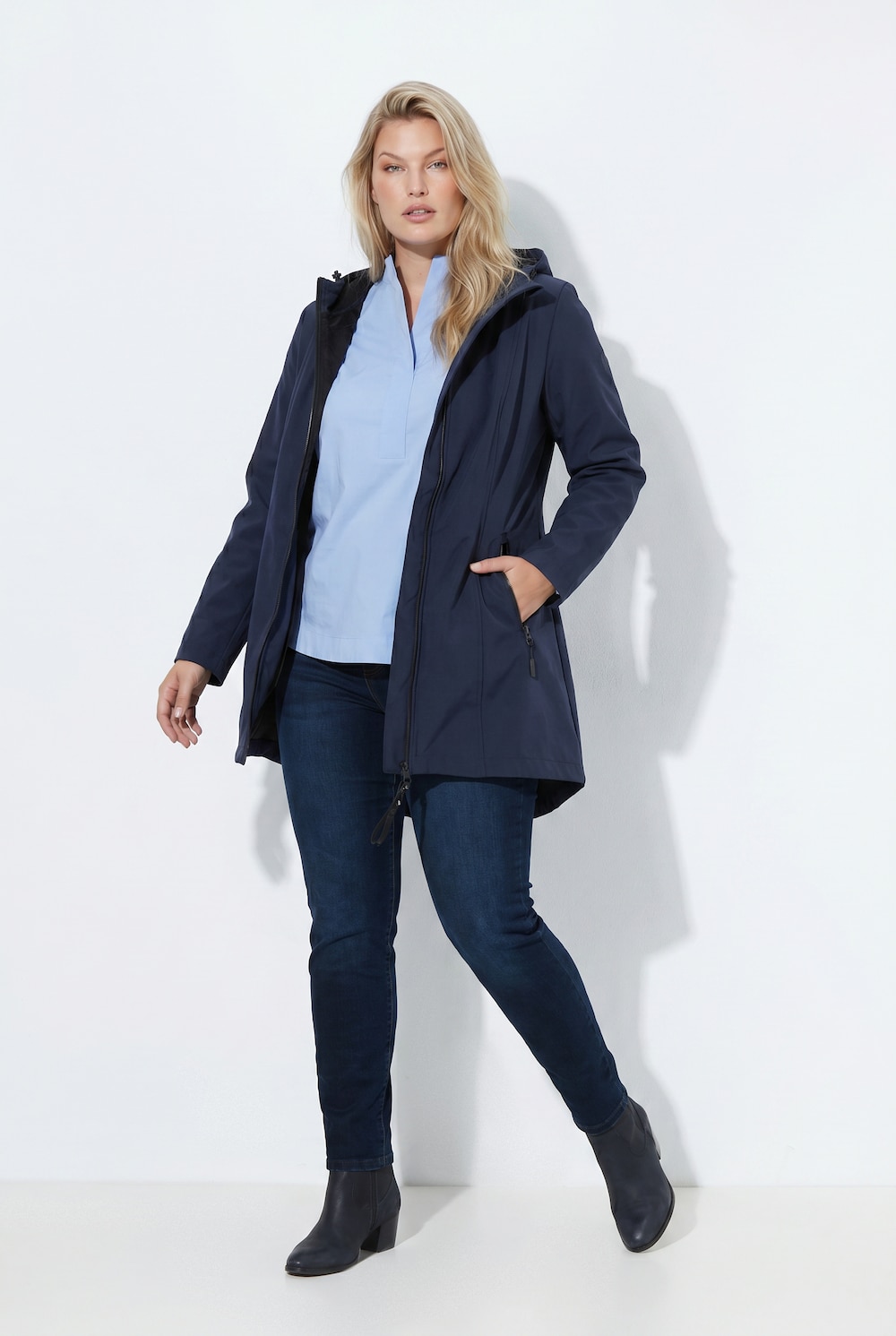 HYPRAR Softshelljacke, wasserabweisend, winddicht, atmungsaktiv, Fleecefutter
