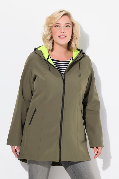 HYPRAR Long-Softshelljacke, wasserabweisend, A-Linie