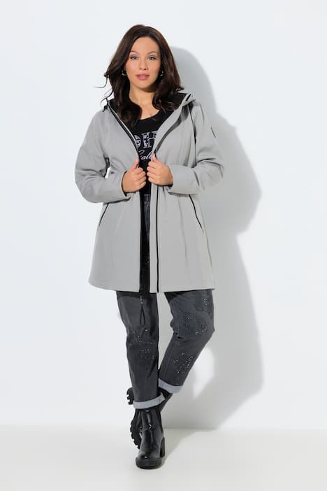 HYPRAR Softshelljacke, wasserabweisend, Fleecefutter