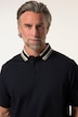 Maglia polo Boston Park con taglio speciale per l'addome e mezze maniche, fino alla tg. 84/86