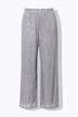 Pantalón, pernera ancha, lentejuelas, cintura elástica