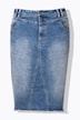 Jeansrok, 5-pocket, riemlussen