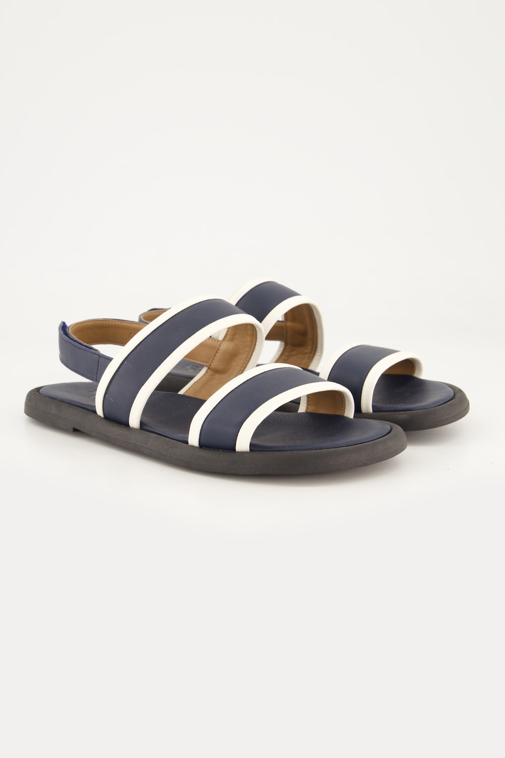 Leder-Sandalen, Klettriegel, Weite H