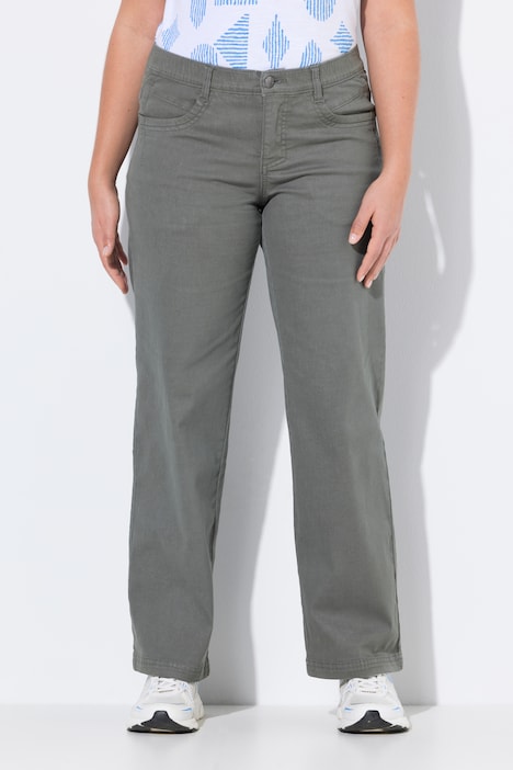 Straight Leg Pants Made With Recycled Polyester