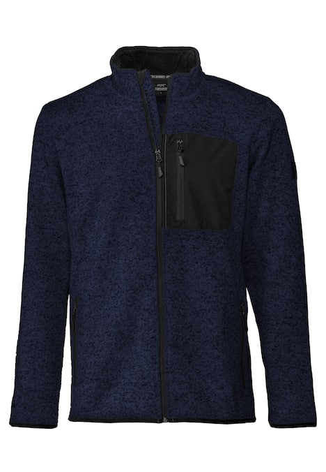 Strickjacke mit Brusttasche