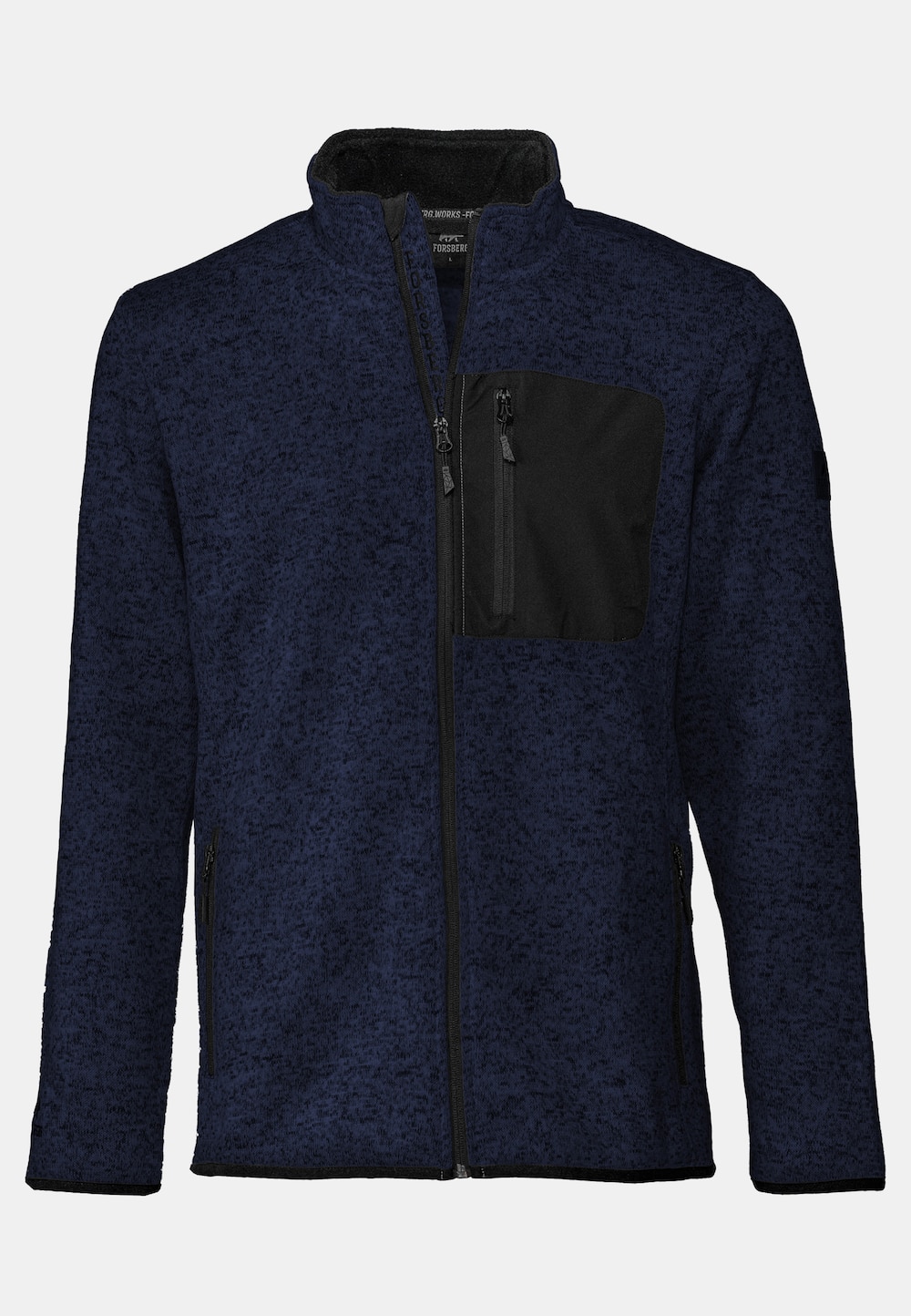 Strickjacke mit Brusttasche