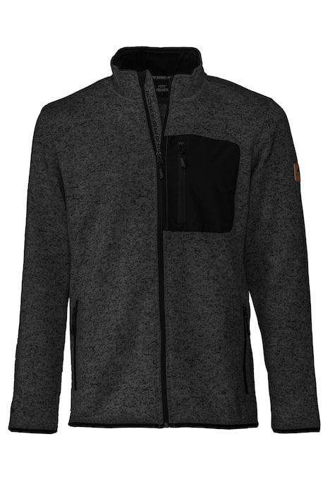 Strickjacke mit Brusttasche