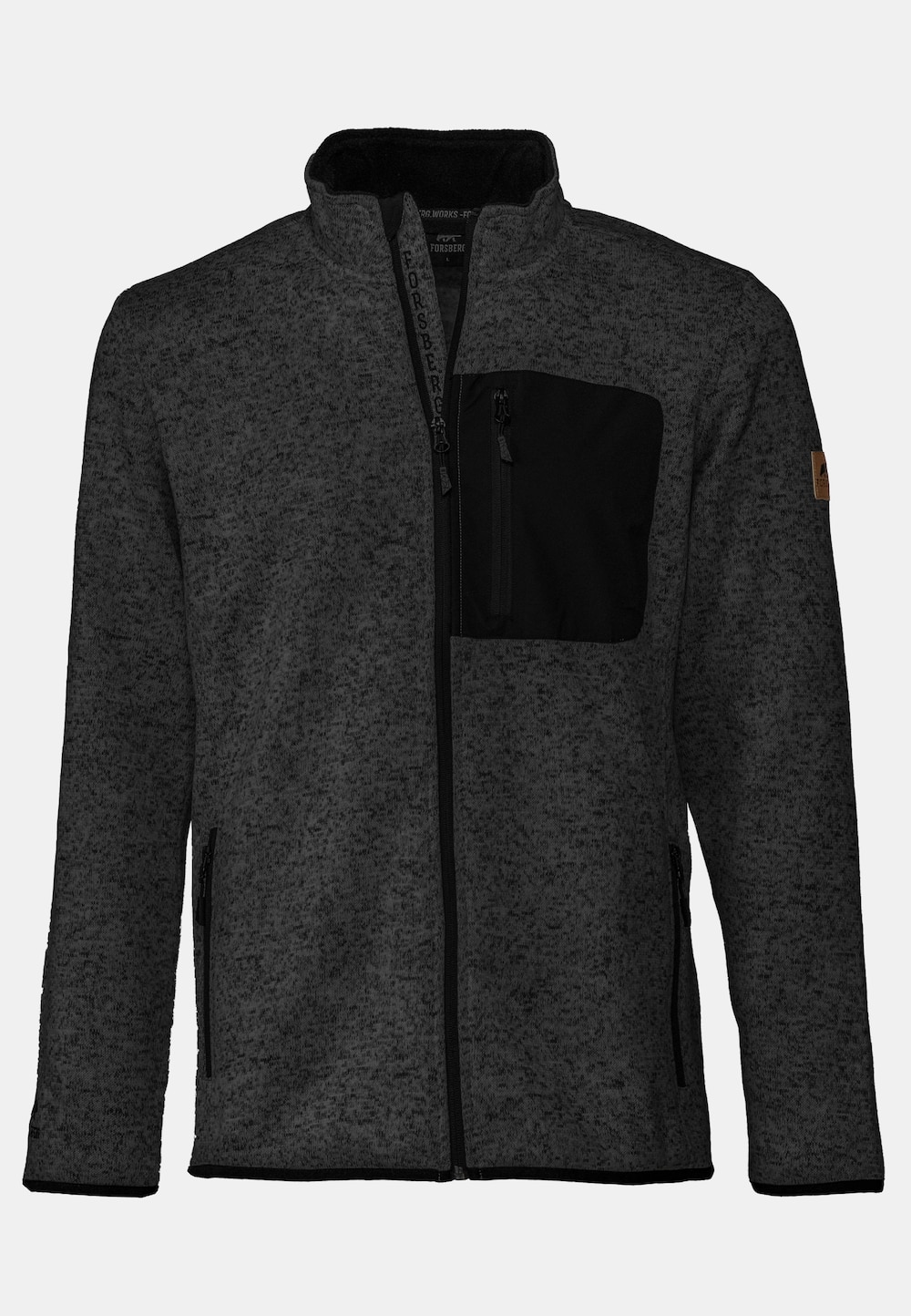 Strickjacke mit Brusttasche