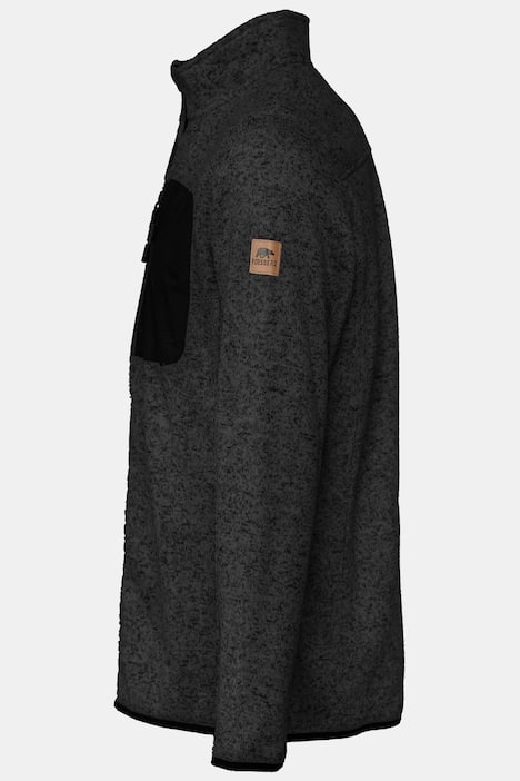 Strickjacke mit Brusttasche