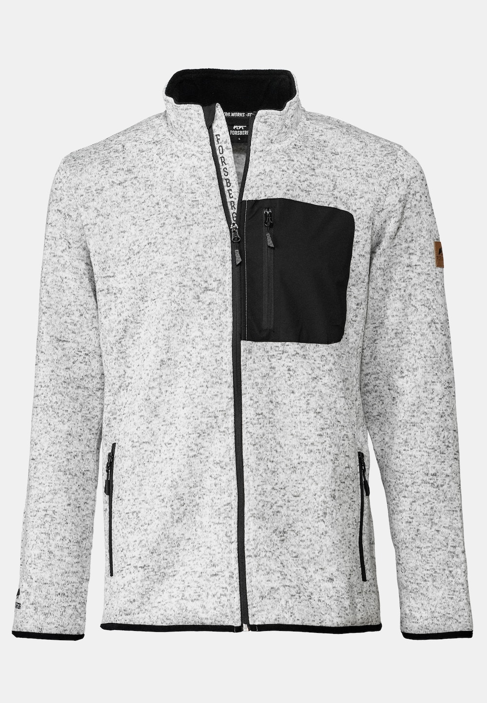 Strickjacke mit Brusttasche