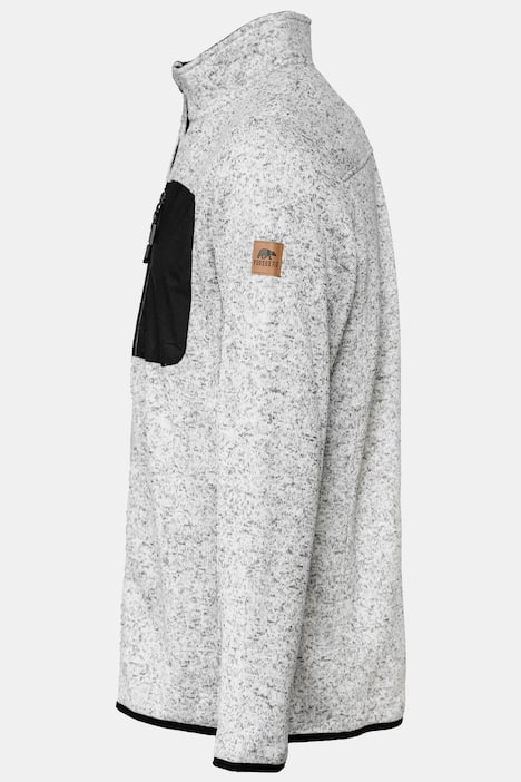 Strickjacke mit Brusttasche