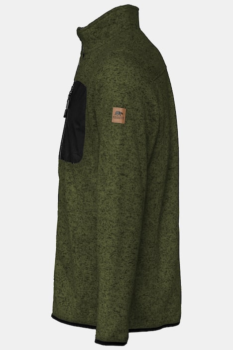 Strickjacke mit Brusttasche