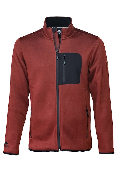 Strickjacke mit Brusttasche