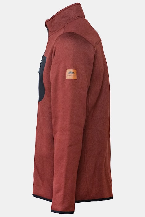 Strickjacke mit Brusttasche